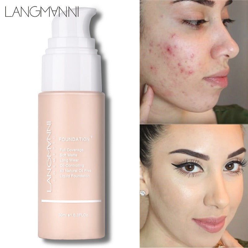 Matte Foundation Makeup: Full Coverage Oil Control