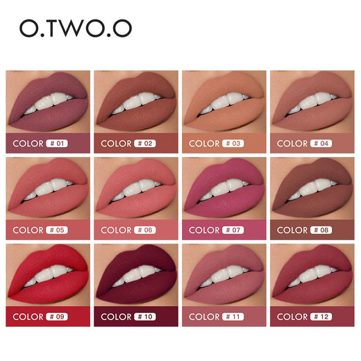 2-in-1 Matte Lipstick & Liquid Lipstick, 12 Shades