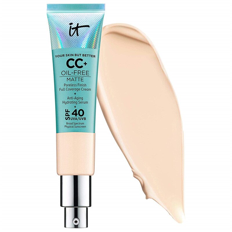 Matte CC Cream Full Coverage SPF 40 for Oily Skin