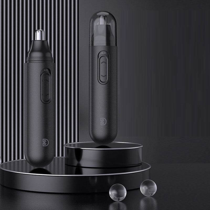 Electric Nose & Eyebrow Trimmer — Silent Rechargeable Grooming