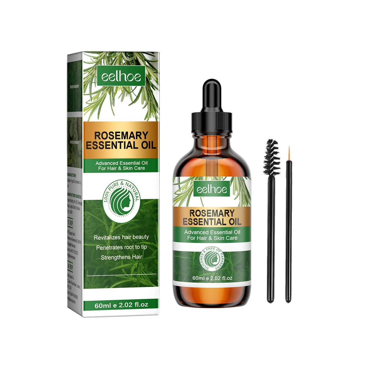 Rosemary Hair Oil For Softer, Stronger-Looking Hair