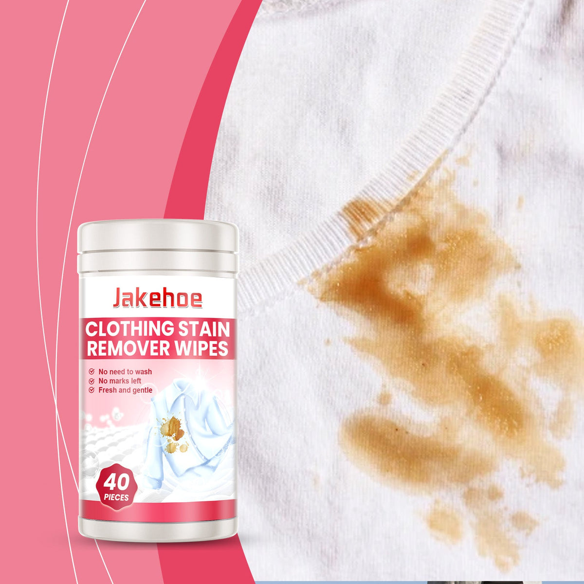 Stain Remover Wipes: Lift Grease Stains On-the-Go