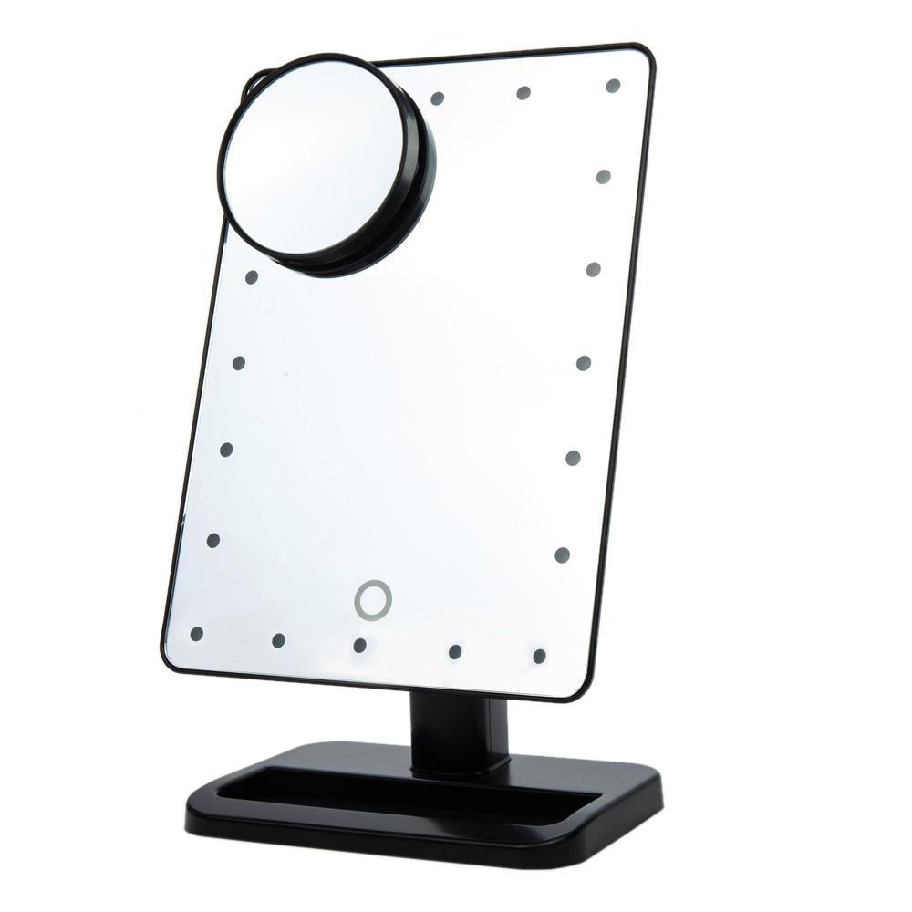 LED Lighted Vanity Mirror — Crystal-Clear Makeup