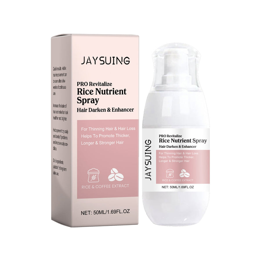 Daily Rice Hair Spray for Thicker-Looking, Shinier Hair