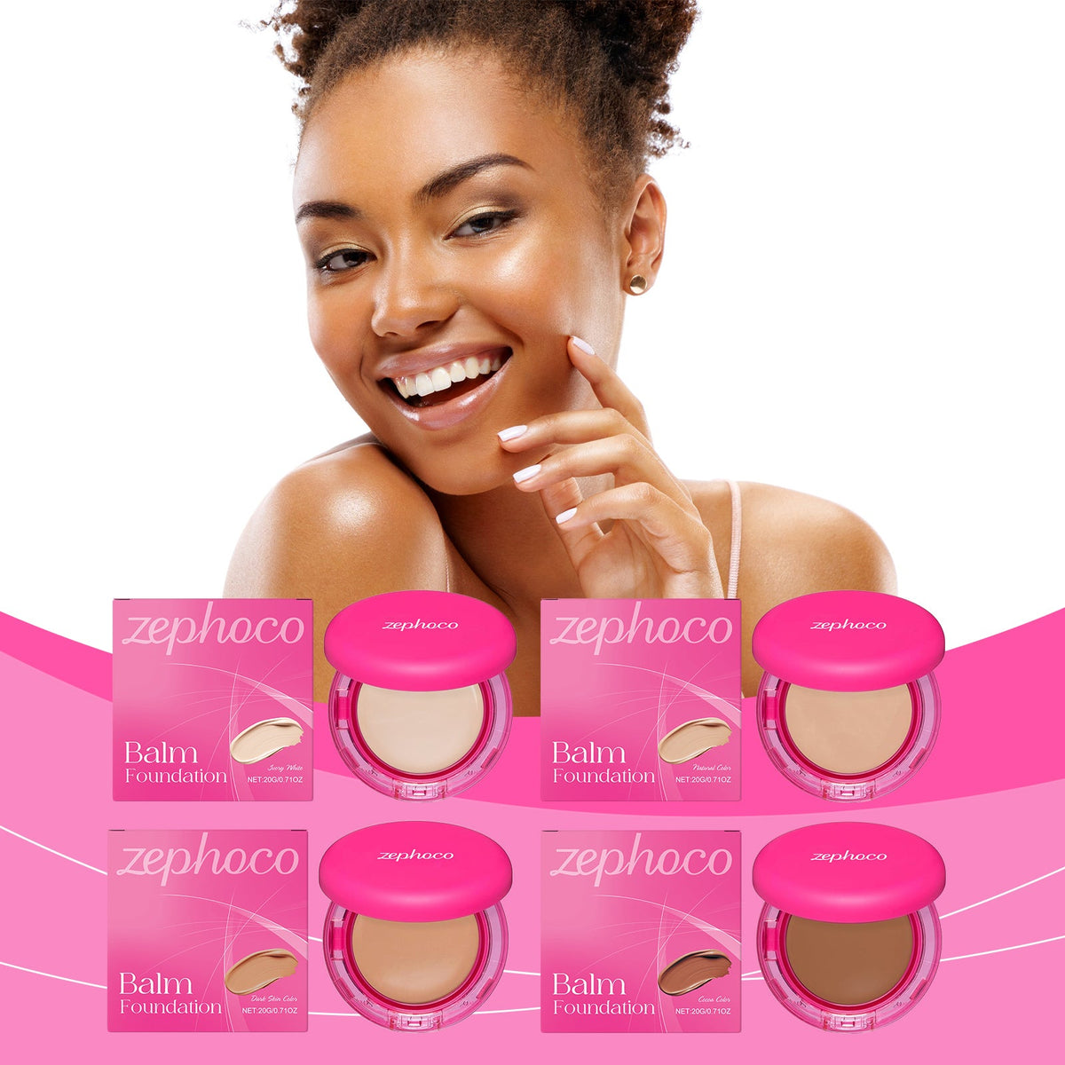 Moisturizing Balm Foundation for Lightweight Coverage