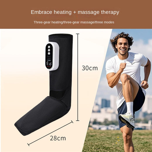 Heated Leg Massager with Air Compression & 360° Wrap