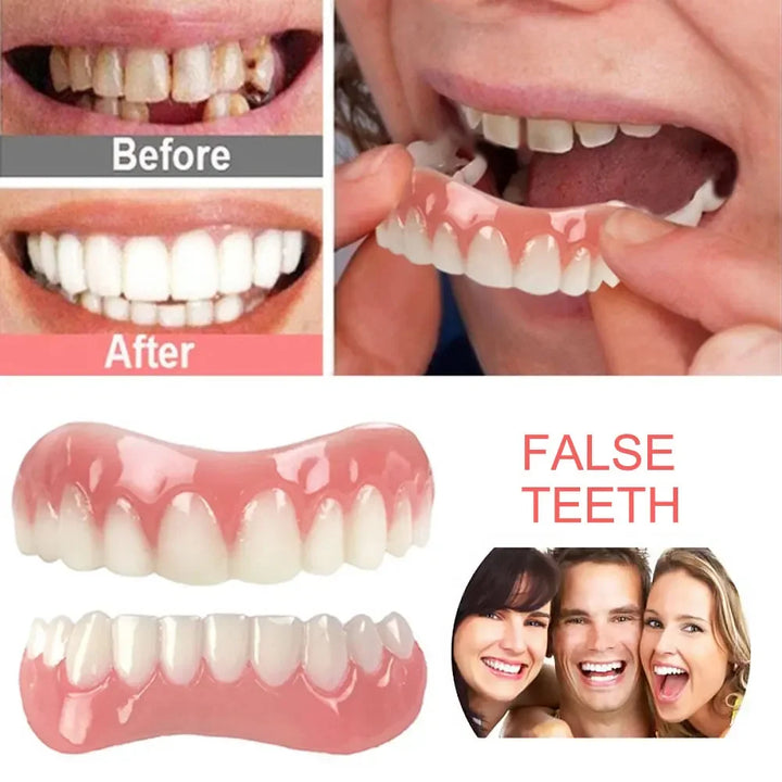 Instant Smile False Teeth — Perfect Smile, No Dentist Needed