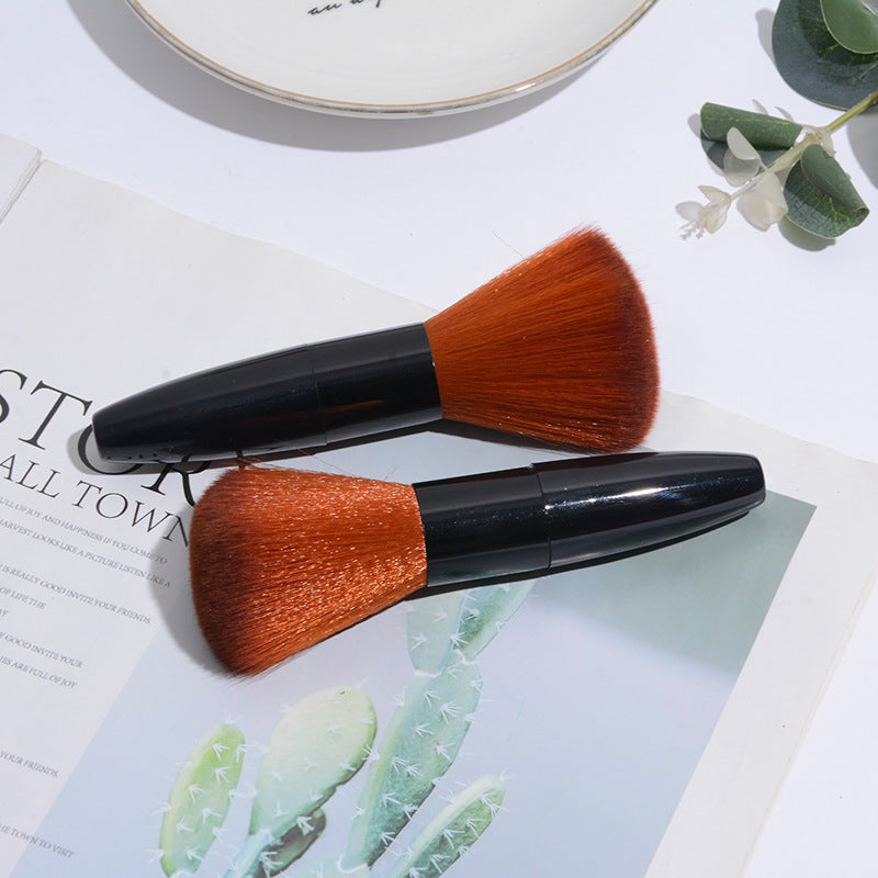 Powder Brush — Ultra-Dense Fan Bristles for Flawless Finish