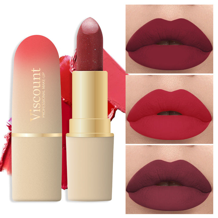Waterproof Velvet Matte Lipstick for Lips & Cheeks