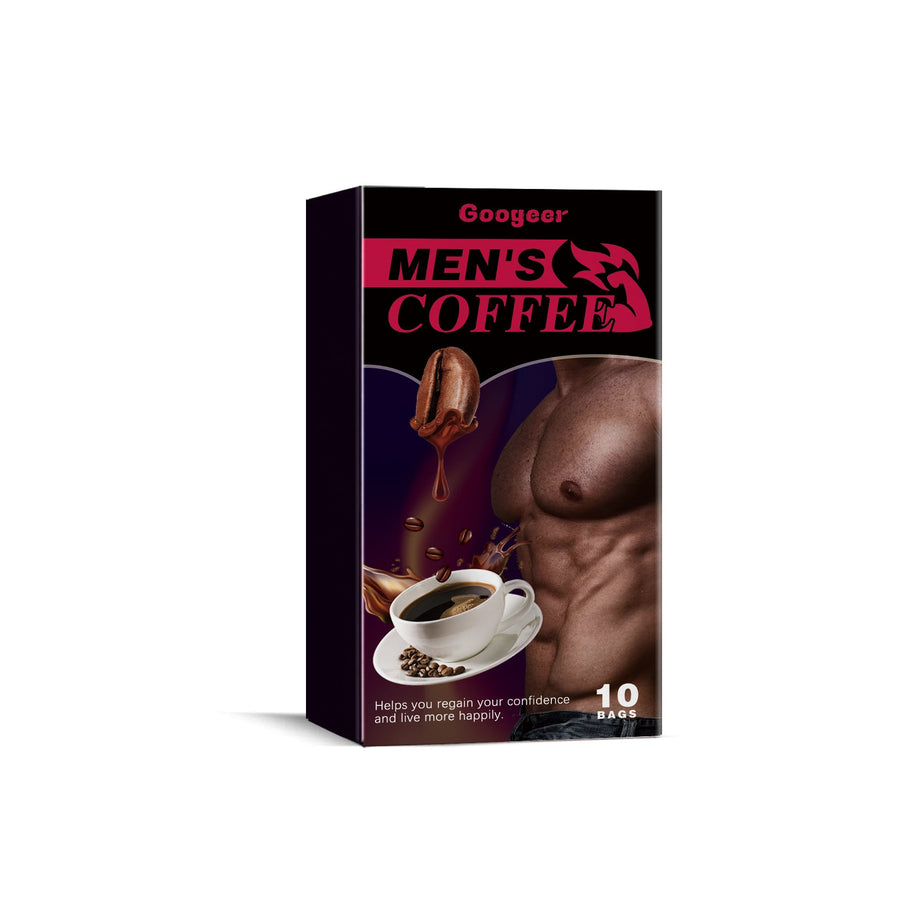 Men's Vitality Coffee — Instant Energy & Confidence Support