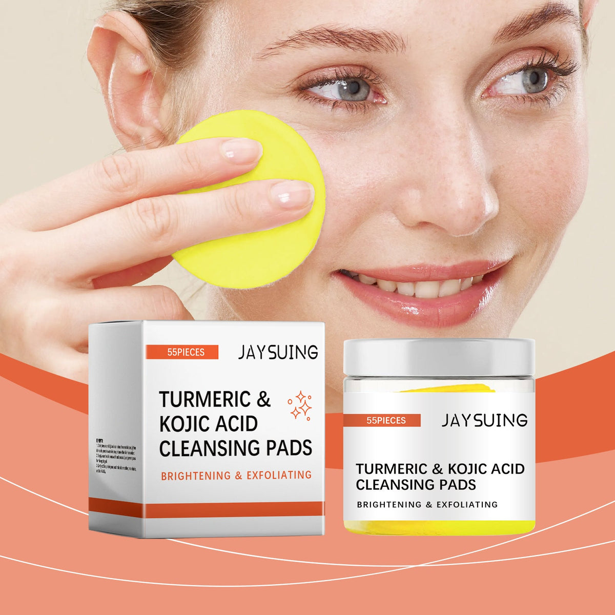 Turmeric Kojic Acid Cleansing Pads — Brighter Skin