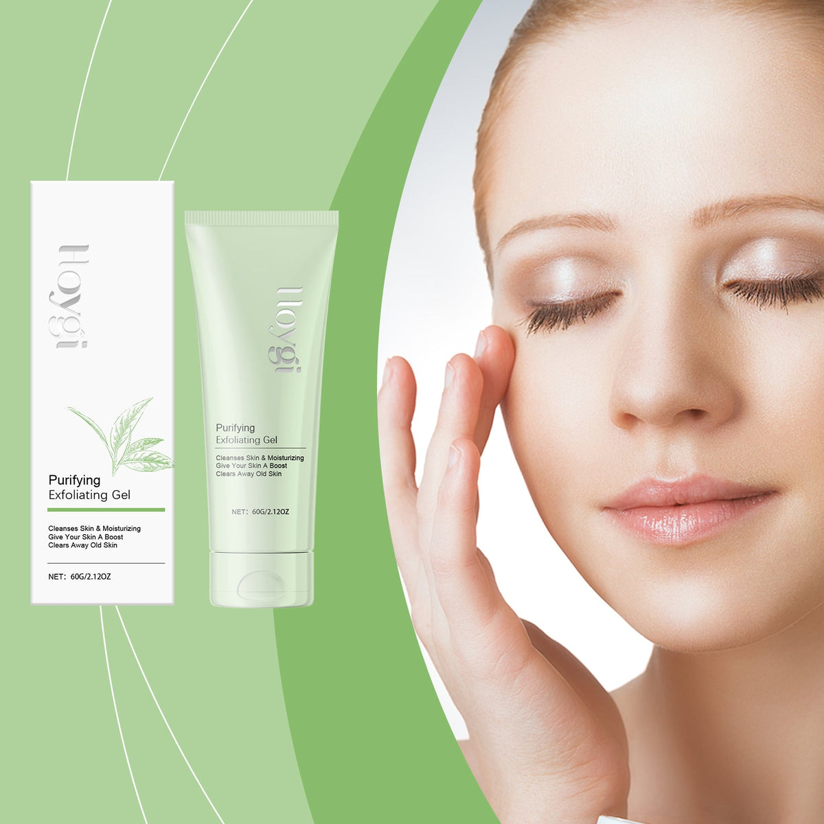 Hoygi Exfoliating Gel for Blackheads & Pore Refining