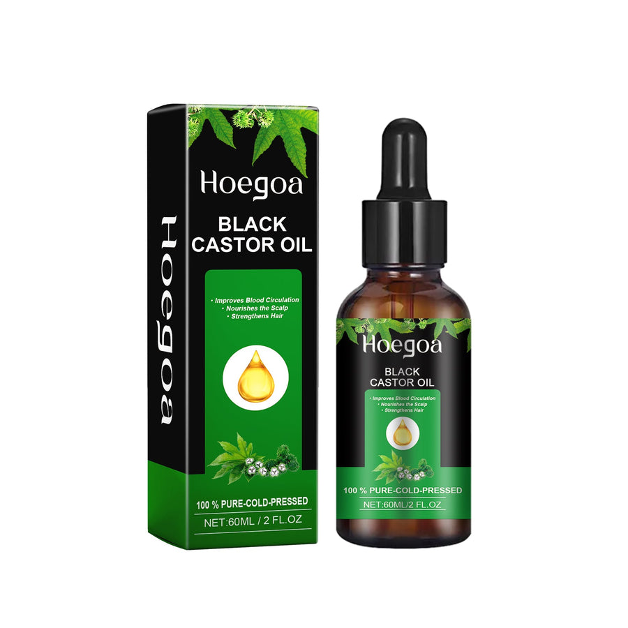 Black Castor Oil for Nourished, Stronger-Looking Hair