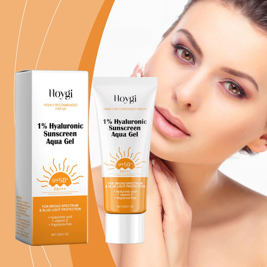Hyaluronic SPF50+ Gel Sunscreen for Face and Body Daily