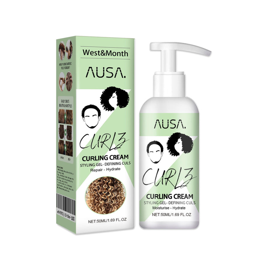 Curly Hair Styling Cream for Defined, Frizz-Free Curls