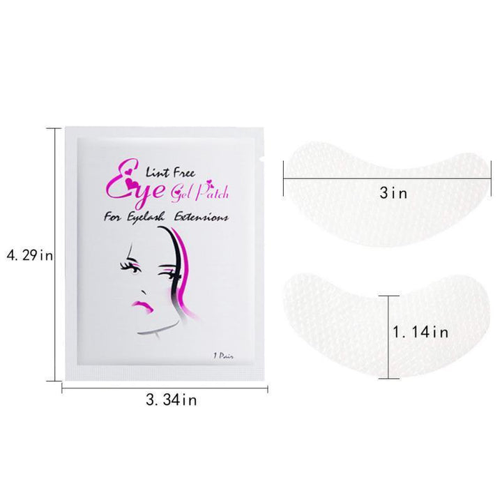 Eyelash Extension Under-Eye Gel Patches, Lint-Free