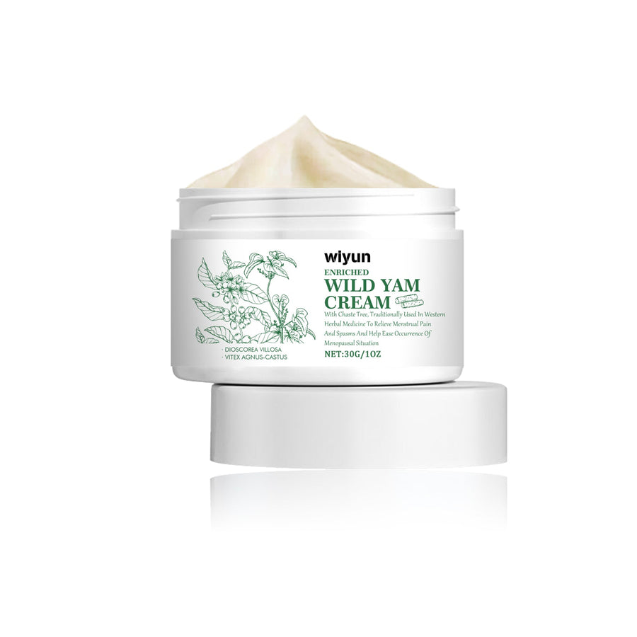 Wild Yam Period Relief Cream — Herbal Menstrual Cramp Comfort