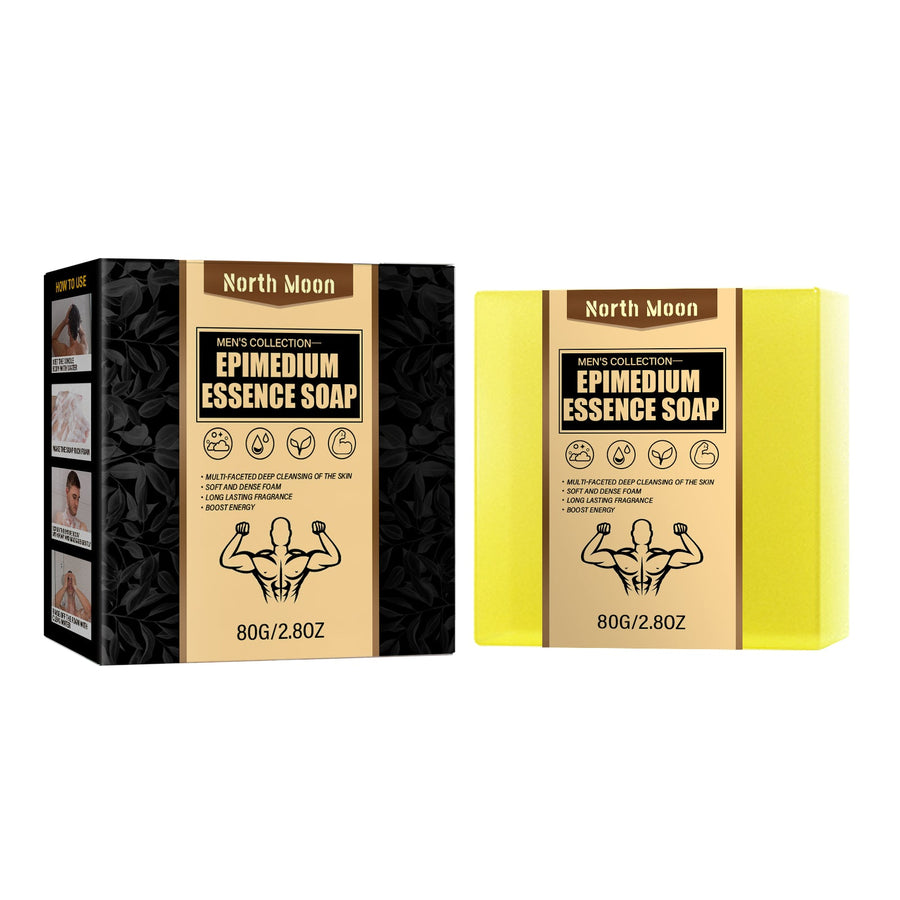 Epimedium Essence Soap for Men Deep Cleansing Bar