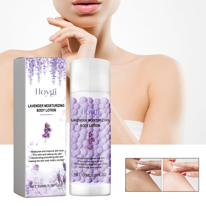 Lavender Body Lotion for Dry, Rough Skin, 100ml Bottle