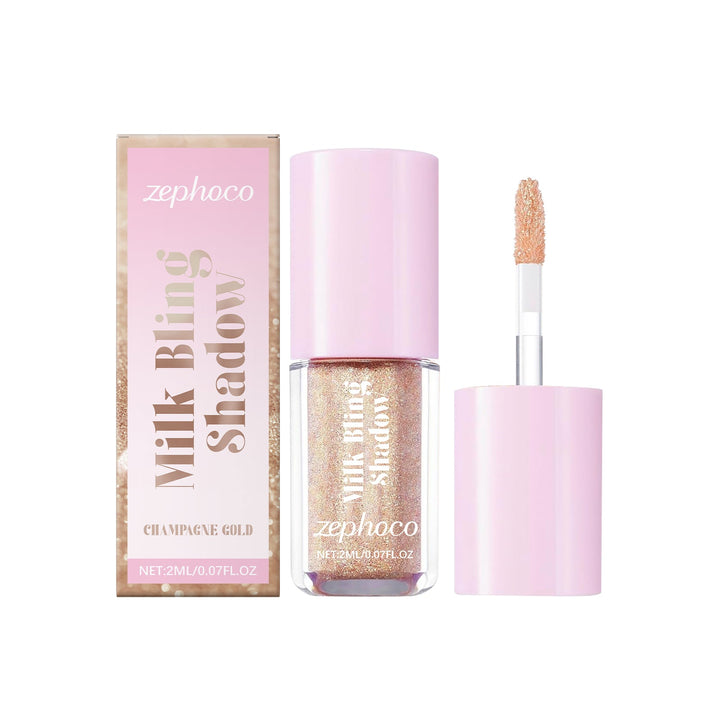 Liquid Eyeshadow for High-Impact Pearlescent Color