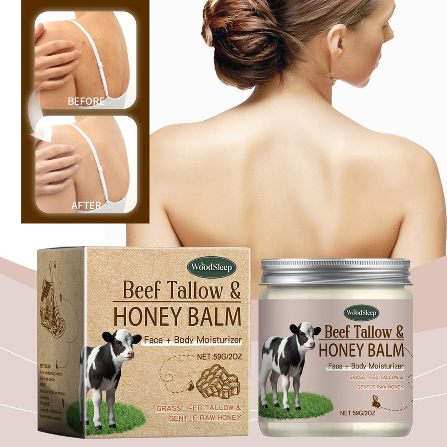 Face & Body Moisturizer with Honey for Dry, Soft Skin
