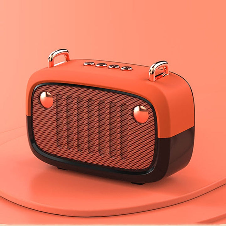 Retro Vintage Bluetooth Speaker — Timeless Portable Audio