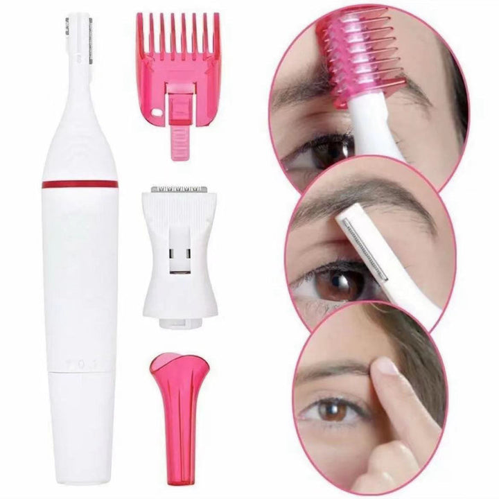 Women's Electric Eyebrow Trimmer — 5-in-1 Shaver & Groomer