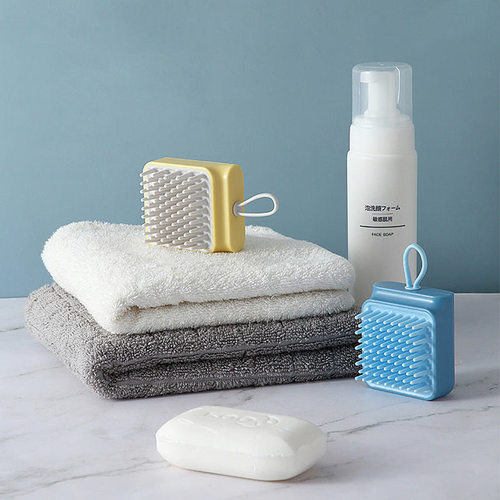 Silicone Scalp Massage Brush — Spa-Like Deep Cleanse
