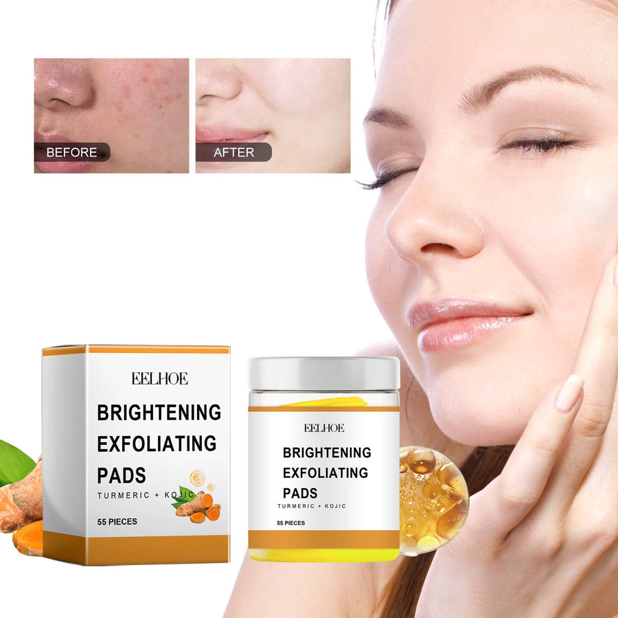 Brightening Exfoliating Pads for Smoother, Brighter Skin