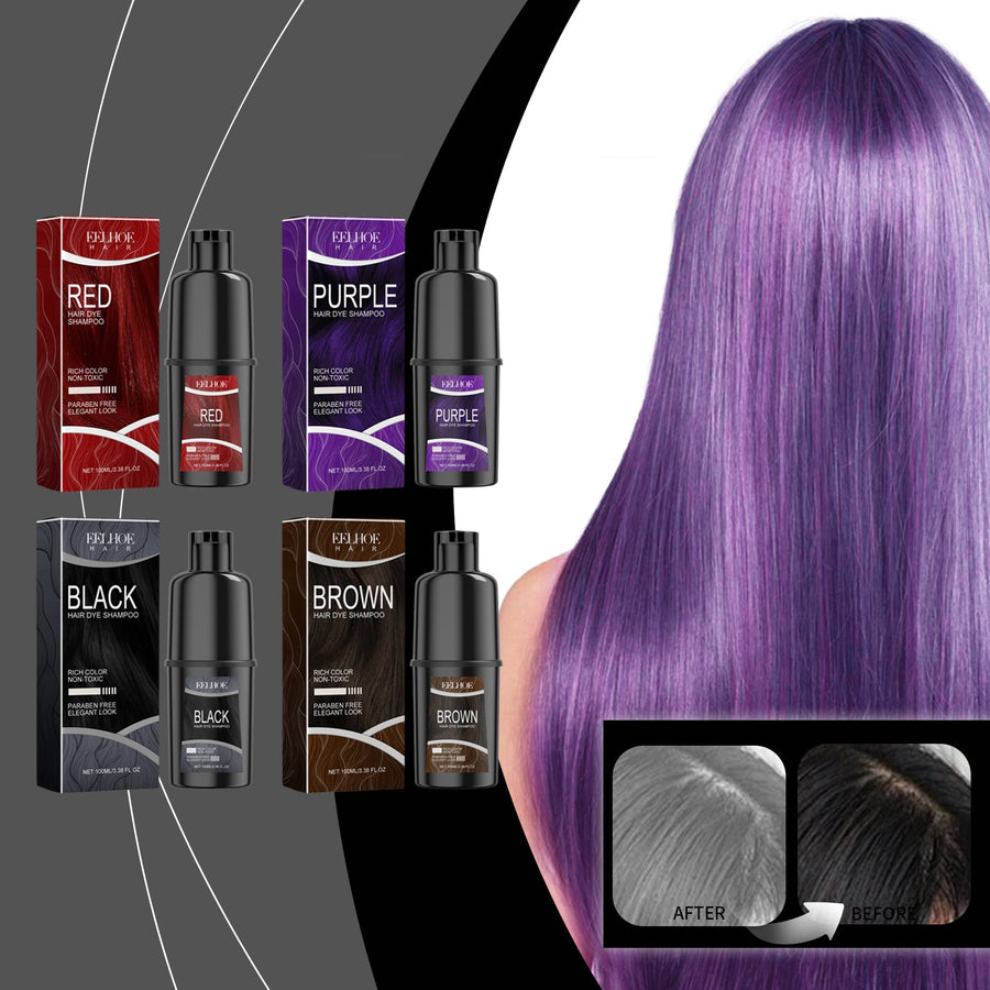 Hair Dye Shampoo for Easy, Long-Lasting Color Refresh
