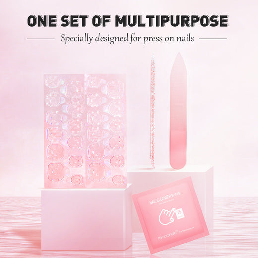 Press-On Nail Adhesive Tabs for Waterproof, Easy Wear