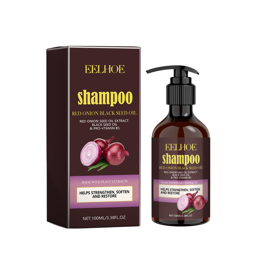 Red Onion Shampoo for Oil Control and Smooth Hair