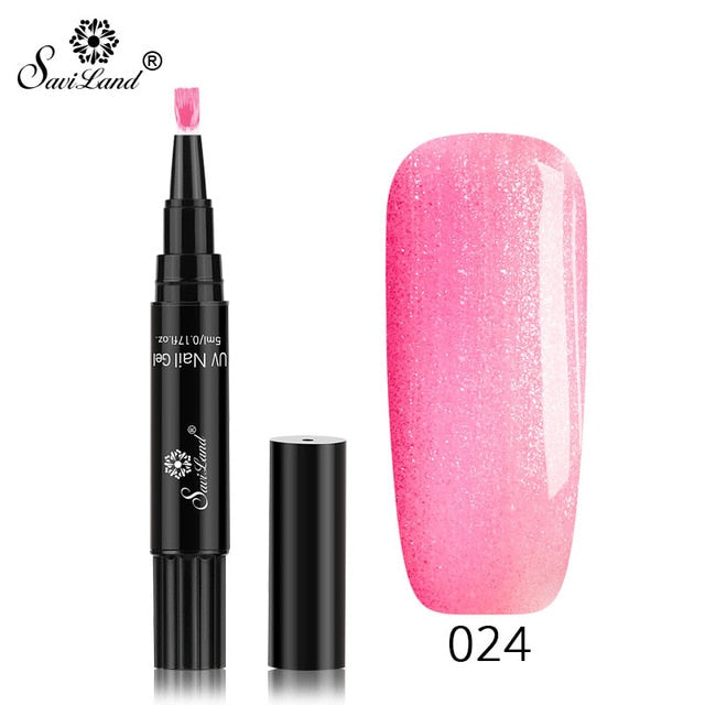 3‑in‑1 Gel Nail Pen — 60 Colors, Salon‑Quality Manicure
