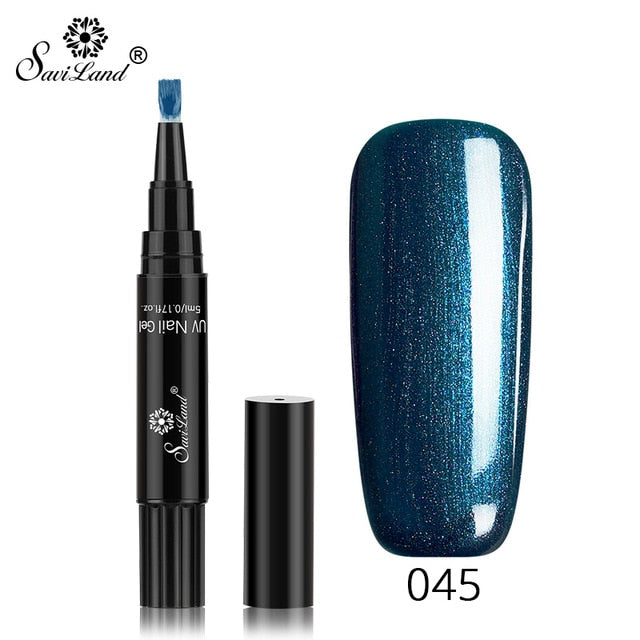 3‑in‑1 Gel Nail Pen — 60 Colors, Salon‑Quality Manicure