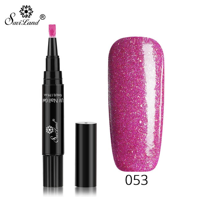 3‑in‑1 Gel Nail Pen — 60 Colors, Salon‑Quality Manicure