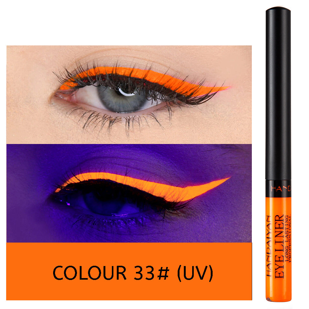 12-Color Matte Liquid Eyeliner Set for Bold Eye Looks