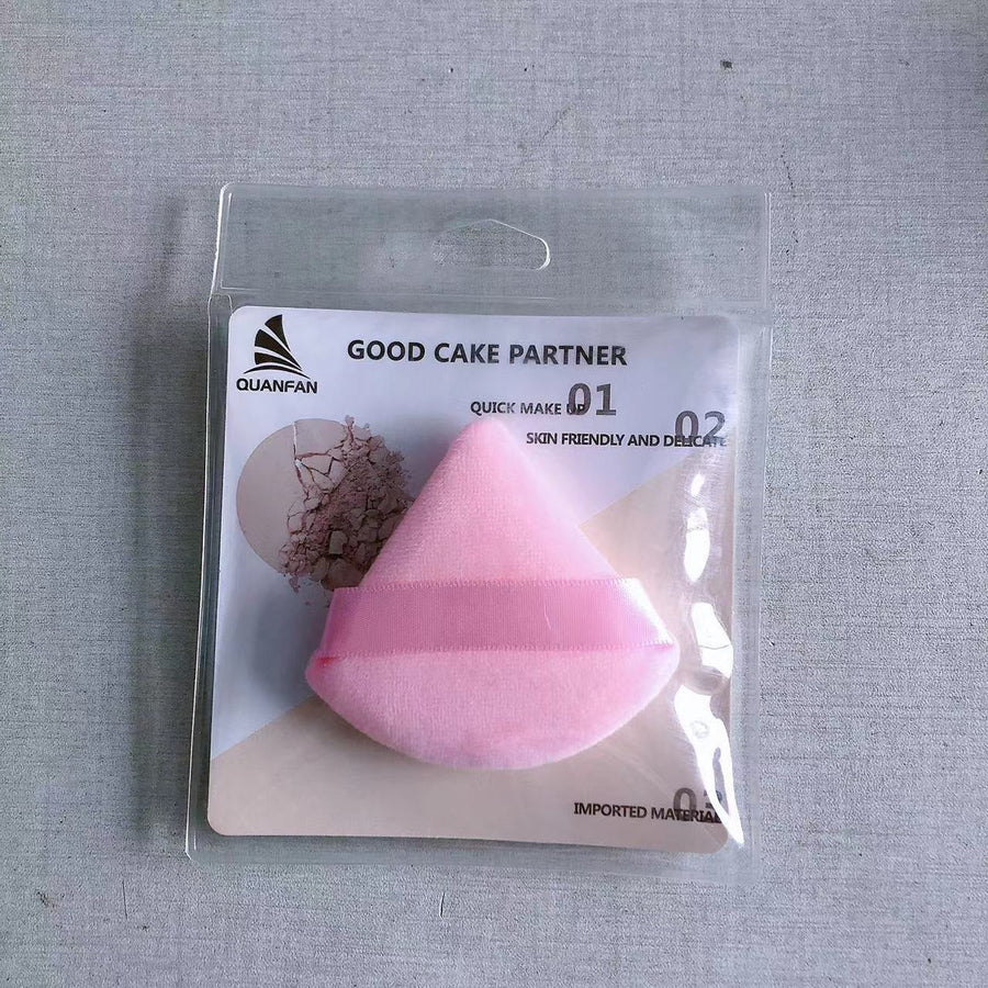 Triangle Powder Puff for Precise Makeup Setting Tool