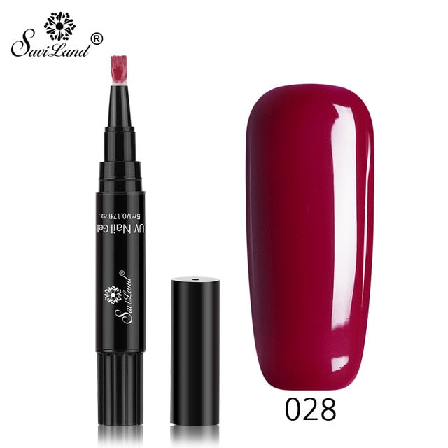 3‑in‑1 Gel Nail Pen — 60 Colors, Salon‑Quality Manicure