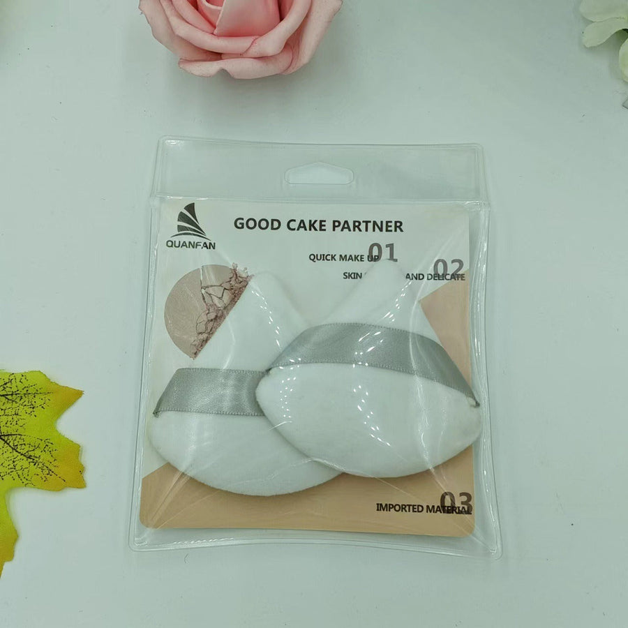 Triangle Powder Puff for Precise Makeup Setting Tool