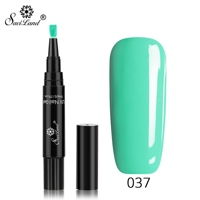 3‑in‑1 Gel Nail Pen — 60 Colors, Salon‑Quality Manicure