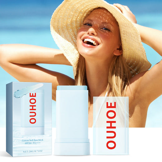 SPF 50+ Sunscreen Stick - No Sticky Residue Sun Protection