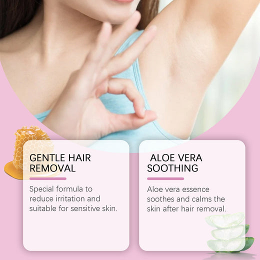 OUHOE Mousse Hair Removal Spray for Sensitive Skin