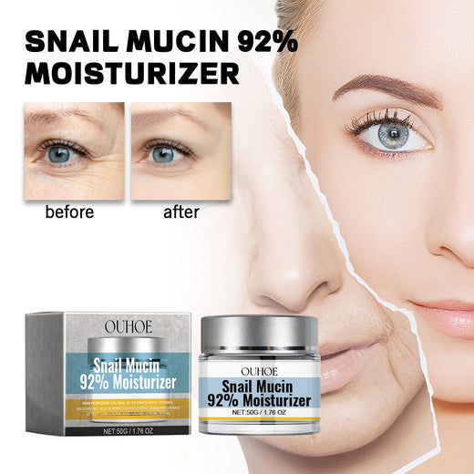 92% Snail Mucin Cream for Firmer, Smoother Skin