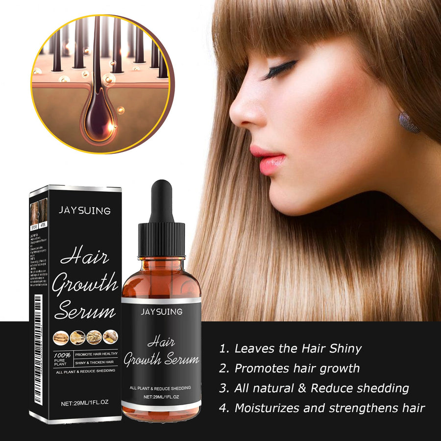Hair Growth Serum for Nourished, Shinier-Looking Hair