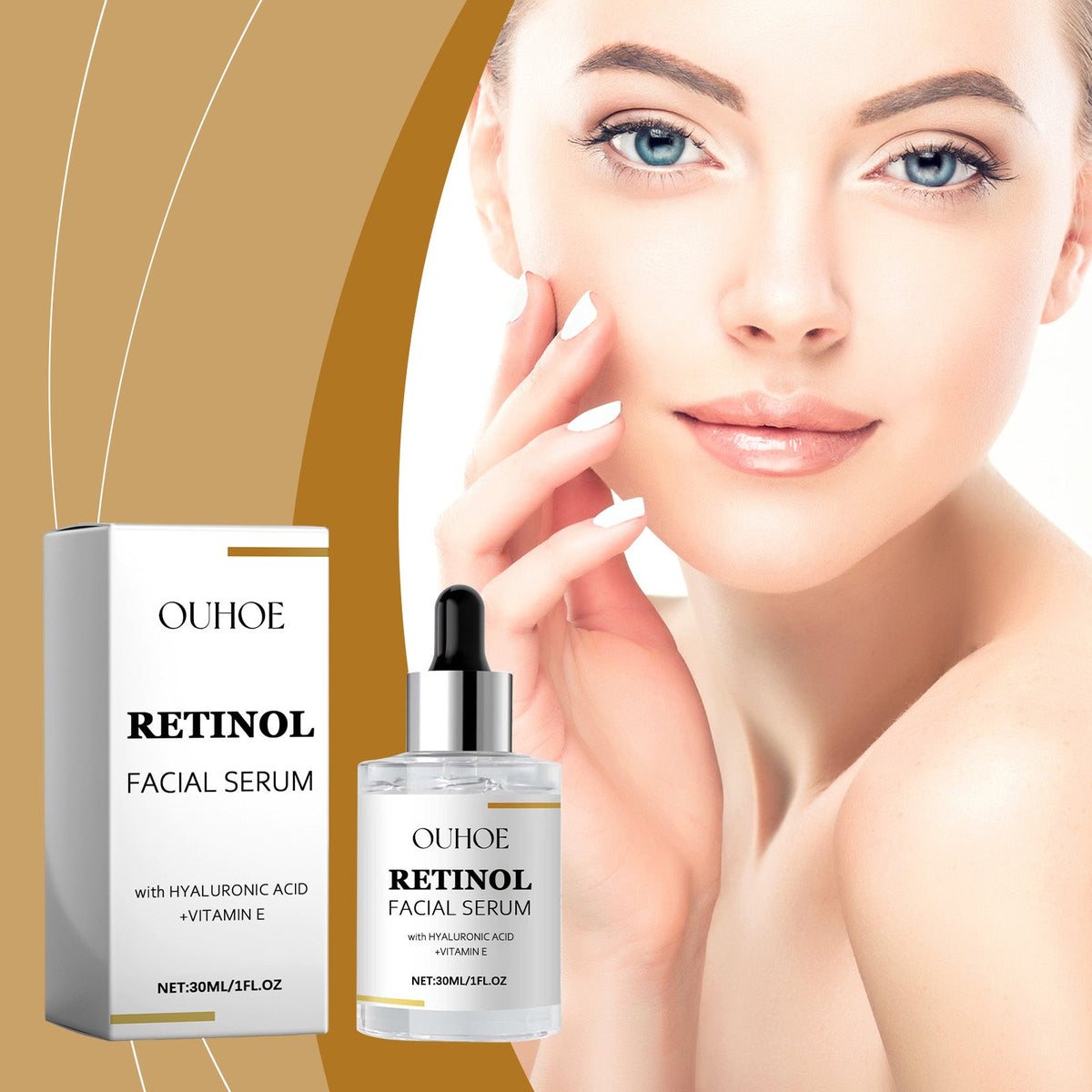Retinol Firming Serum with Hyaluronic Acid & Vitamin E