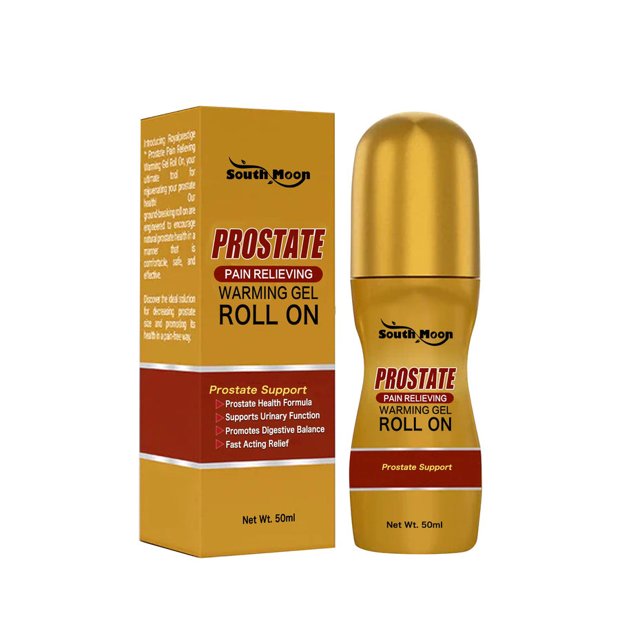 Prostate Pain Relief Warming Gel Roll-On — Fast-Acting