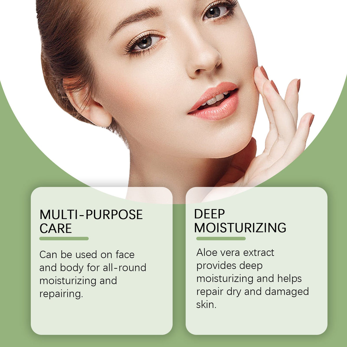 OceAura Aloe Vera Gel for Sun-Damaged Dry Skin