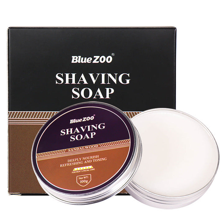 Men's Shaving Soap — Sandalwood Scent for a Soothing