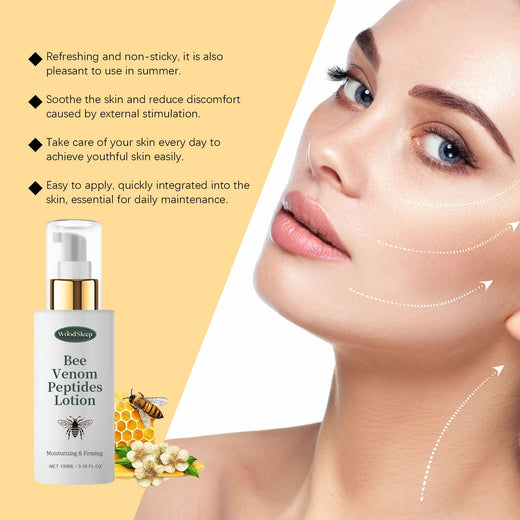 Bee Venom Moisturizing Lotion for Daily Firmer Skin