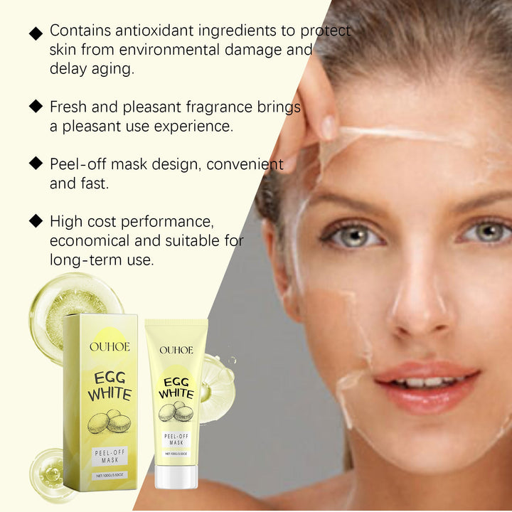 OUHOE Peel-Off Mask for Blackheads & Dull Skin